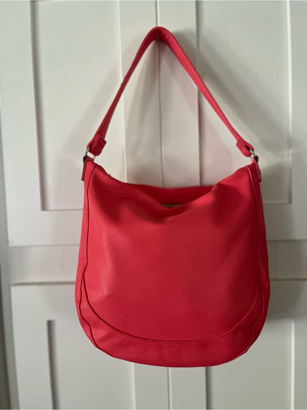 Jewell purse coral pink shoulder bag.